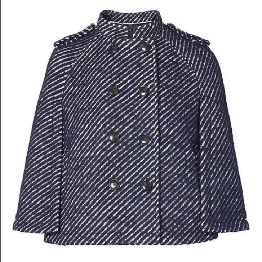 Banana Republic double breasted wool cape (XS)
